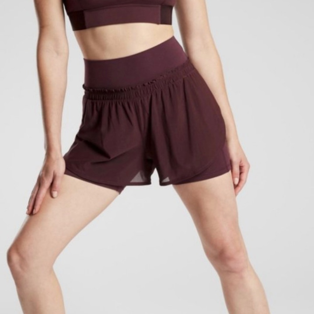 Athleta Crescent 2 in 1 Short